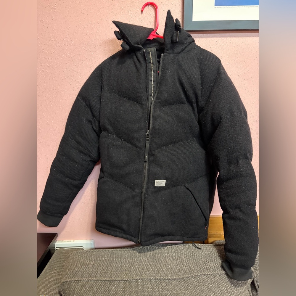 Rare Design Vintage Japanese Brand Wtaps Puffer Jacket 2000s